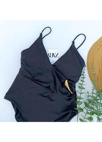 Чорний літній купальник Zara