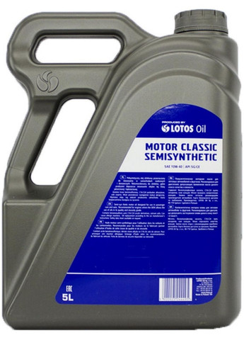 Моторное масло Oil Motor Classic Semisyntetic SG/CE 10W-40 5 л Lotos (367607700)