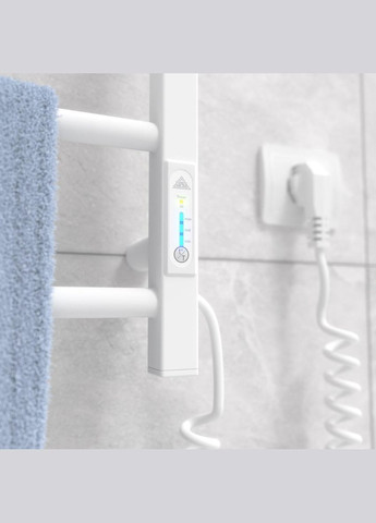 Электрическое полотенцесушитель Зебра Альфа ЧФ6 500 х 600 Е (подкл. справа) R3 Laris (336937630)