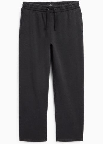 Черные спортивные демисезонные брюки C&A