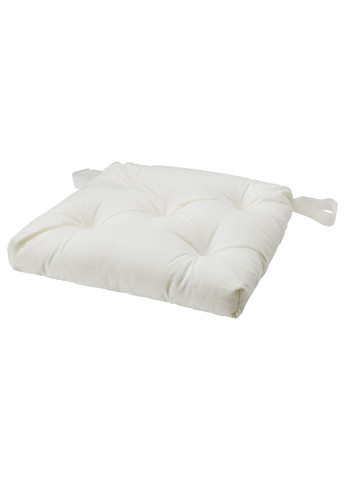 Подушка на стул белый 40/35387 см IKEA (272149858)