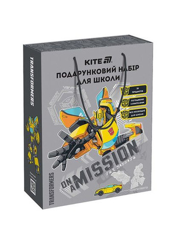 Рюкзак Education Transformers Generations + Подарунковий набір 28 предметів Kite (355336033)