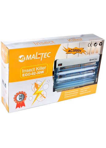 Професійний знищувач МУХ EGO-02-30Вт Maltec (371875518)