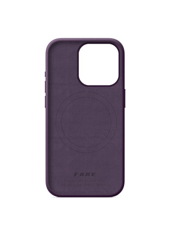 Чохол FAKE Leather Case для Apple iPhone 15 Pro Deep Purple (ARM76302) ArmorStandart (327885405)