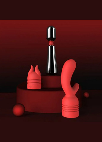 Вибратор микрофон металлический с двумя насадками. Lockink (297132501)