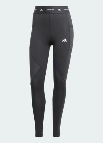 Черные демисезонные леггинсы techfit cold.rdy full-length adidas