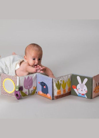 Развивающая книжка-раскладушка коллекции Садочек в городе – Зайчики Taf Toys (344449958)