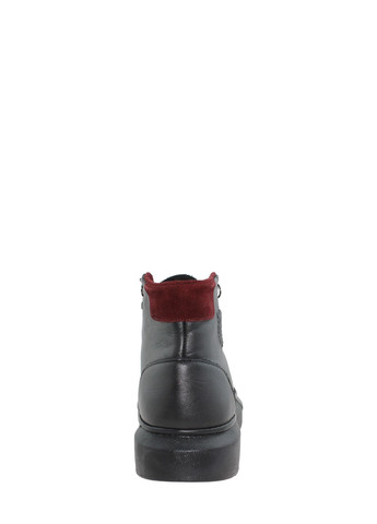 Черные осенние ботинки g6162.01 черный Goover