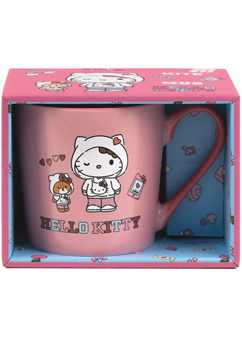 Набор чашек в подарочных упаковках Hello Kitty 350 мл HK25-216-5 4 шт Kite (368559504)