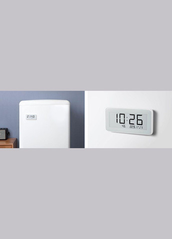Електронний годинник Xiaomi BT 4.0 E-ink з термометром і гігрометром MiJia (279555009)
