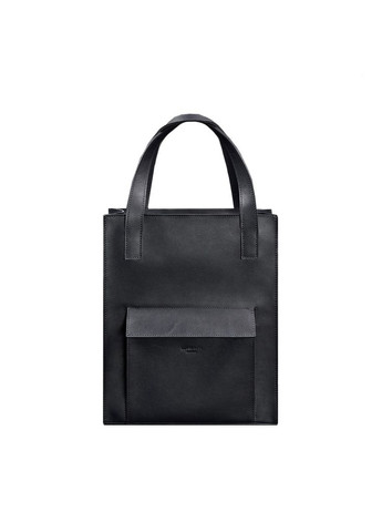 Шкіряна жіноча сумка Бетсі з кишенею синя Краст (A-027189) BlankNote шоппер (327874195)