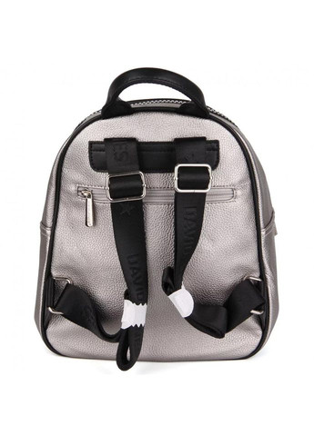Рюкзак жіночий на 1 відділення розмір 23×28×12 см 6704-4 колір срібло David Jones (314808876)
