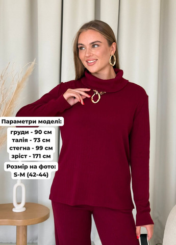 Ангоровий костюм кофта з широкими штанами (солоха в подарунок) Merlini Нола (362356798)