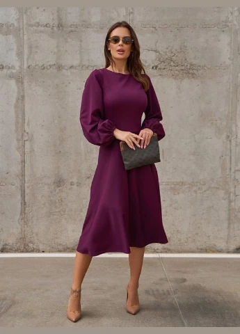 Бордова сукня Fashion