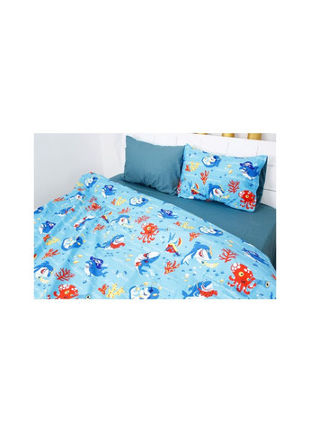 Постельное белье Сатин 22-1314 Cerulean (m263419) Mirson Сатин 22-1314 Cerulean King Size (366562154)