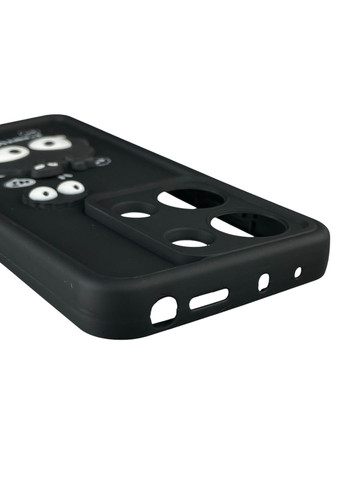 Чехол для POCO M6 Pro 4G с 3д рисунком детский женский объемный на сяоми поко м6 про 4г чёрный Xiaomi (366020369)