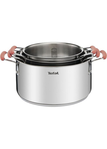 Набір каструль OPTISPACE 5.2+3+2.1 л (G720S674) Tefal (306614249)