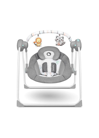 Детское кресло-качалка RUBEN GREY TURQUOISE Lionelo (336383074)