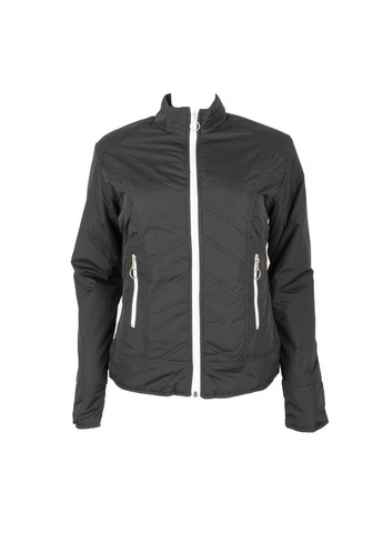 Чорна демісезонна куртка жіноча SBS