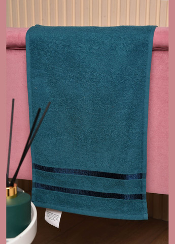 Let's Shop рушник кухонний махровий смарагдового кольору однотонний смарагдовий виробництво - Китай