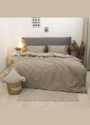 Комплект постільної білизни євро сатин Люкс Tiare 153-ev (306403029)