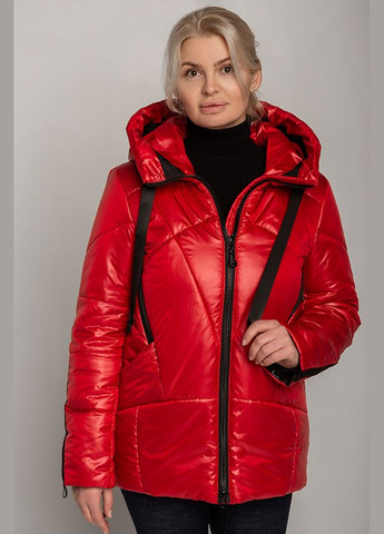 Червона демісезонна куртка MioRichi