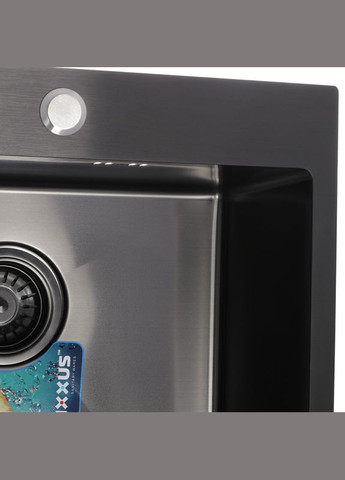 Мойка Черная MX5050200x1.0-PVD (MX0578) Mixxus (315441941)