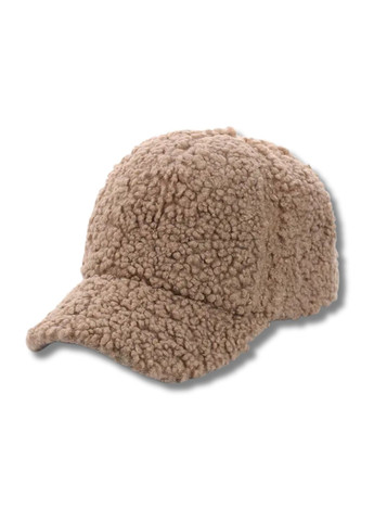 Жіноча зимова кепка з хутра з вушками - Баранець No Brand Зимова кепка (351348131)