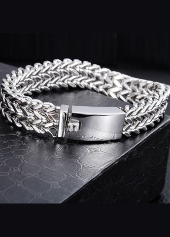 Браслет чоловічий сталевий на руку сріблястий Avalon KB 56410 (331173211)