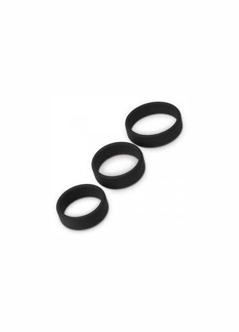 Ерекційні кільця - Power Plus Soft Silicone Pro Ring Black Lovetoy (340272660)