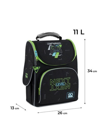 Школьный каркасный рюкзак Education 5001S-7 Next Level 11л (GO25-5001S-7) GoPack (335405262)