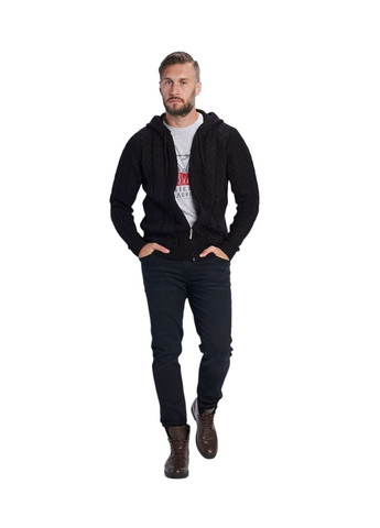 Чорний кардиган чоловічий TIMEOUT