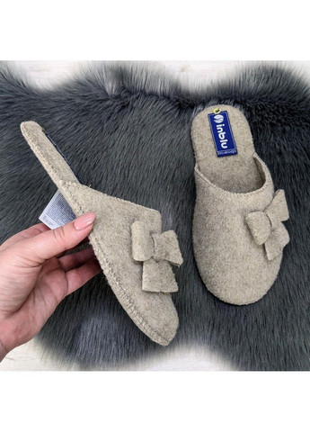 Песочные тапочки женские фетровые для ламината Inblu