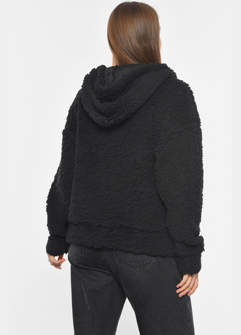 Худі жіноче тедді чорного кольору Let's Shop (304971423)