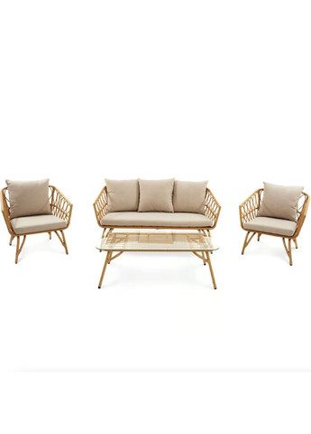 Комплект садовой мебели Teramo бежево-кремовый Di Volio (323652170)