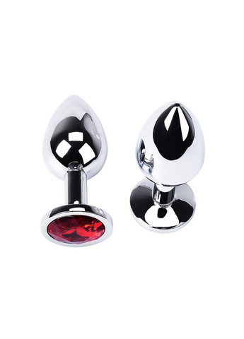 Анальна пробка з великим кристалом із нержавіючої сталі 71.5*27 мм RUNYU No Brand (338624660)