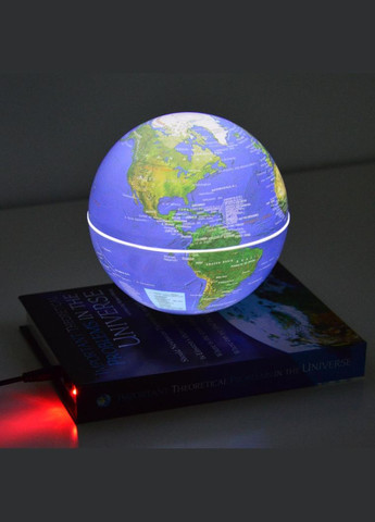 Левитирующий глобус-светильник с подставкой в виде книги BOOK-BL14 Everest (292014249)