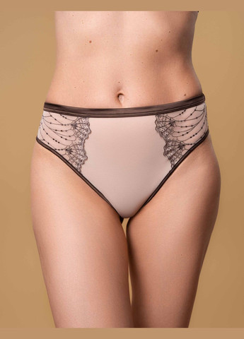 Трусики слип SLZ28002121 графит с высокой посадкой Brabrabra Любисток (336212751)