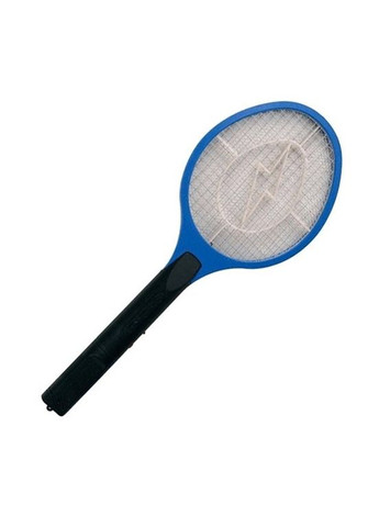 Электрическая мухобойка Rechargeable Mosquito-hitting Swatter трехслойная аккумуляторная Черно-синий No Brand (297515456)