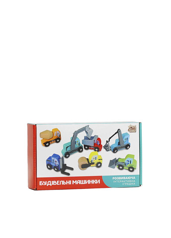 Будівельні машинки колір різнокольоровий ЦБ-00260876 Fun Game (302293648)