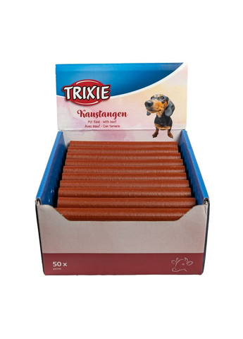 Ласощі для собак Палички жувальна з яловичиною 17 см 65г 50 шт Trixie (355252834)