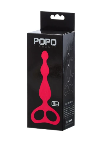 Анальная втулка Popo Pleasure Розовая 731326 CherryLove ToyFa (302519414)