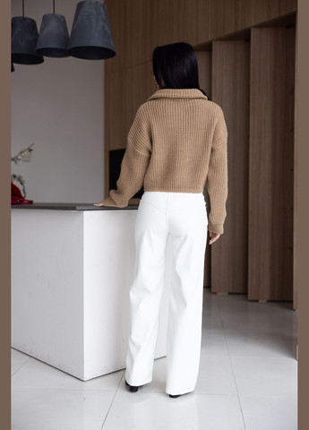 Світло-коричневий демісезонний светр Larionoff