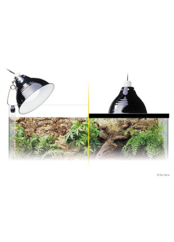 Плафон Glow Light для ламп обогрева в террариуме, металл, 14 см. Exo Terra (355254325)