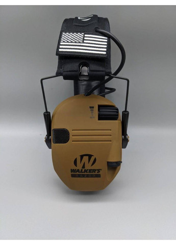 Тактичні активні навушники Walkers Чорний Razor (332637131)