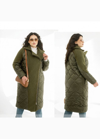 Оливкова (хакі) демісезонна куртка Liton