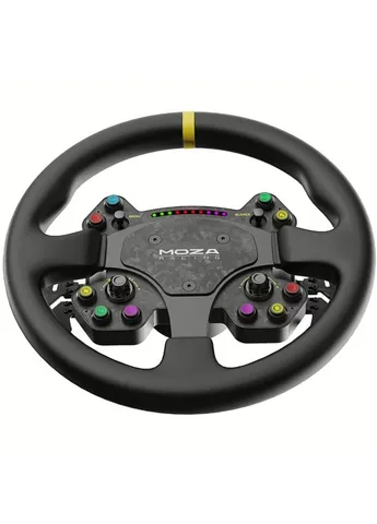Кермо RS V2 Steering for PC, 33cм., 10кн., RGB MOZA (382192612)