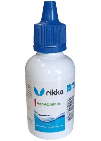 Средство против водорослей Акрифлавин, 50 мл Rikka (385601476)