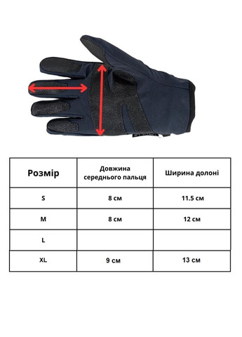 Перчатки зимние с сенсорным покрытием (ЗП-121) No Brand (314965251)