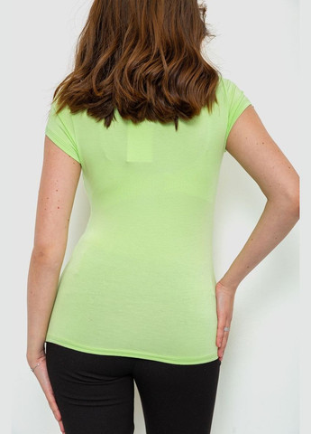 Салатовая футболка женская Ager 186R606